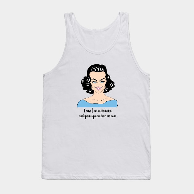 KATY PERRY FAN ART!!! Tank Top by cartoonistguy